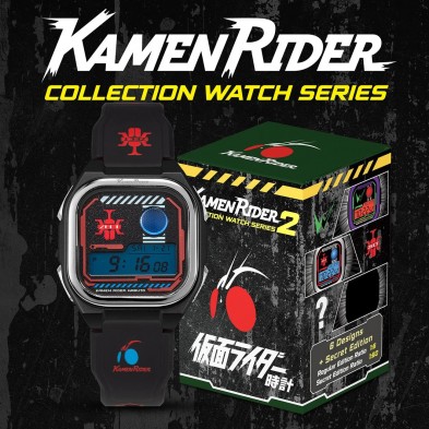 ~全新現貨~ INFANTRY X 幪面超人 Digital Watch 手錶 Vol.2 (甲鬥王)(013859-5)